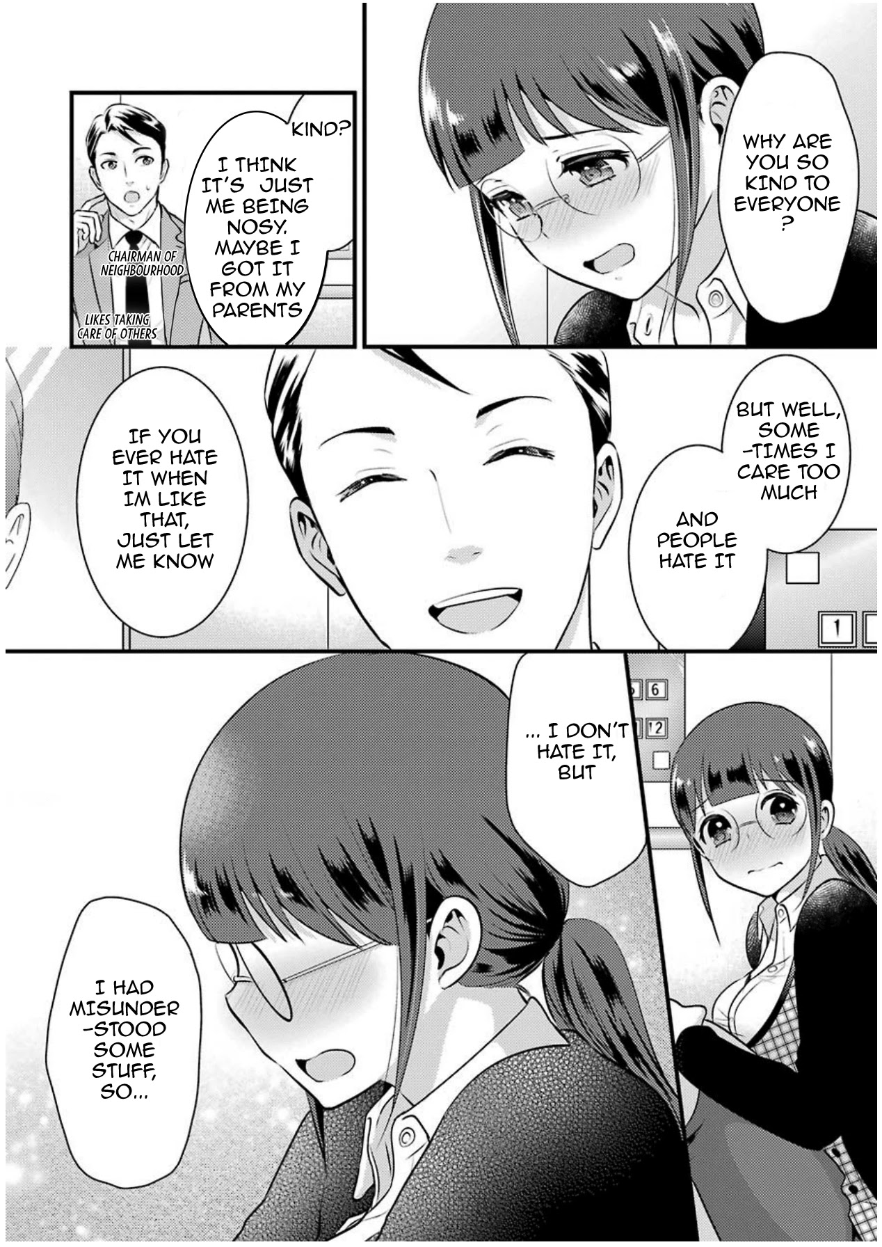 Jimi Joshi x Osekkai Danshi chapter 6 page 14