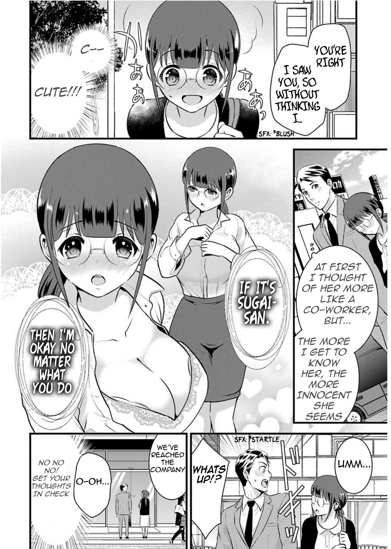 Jimi Joshi x Osekkai Danshi chapter 6 page 4