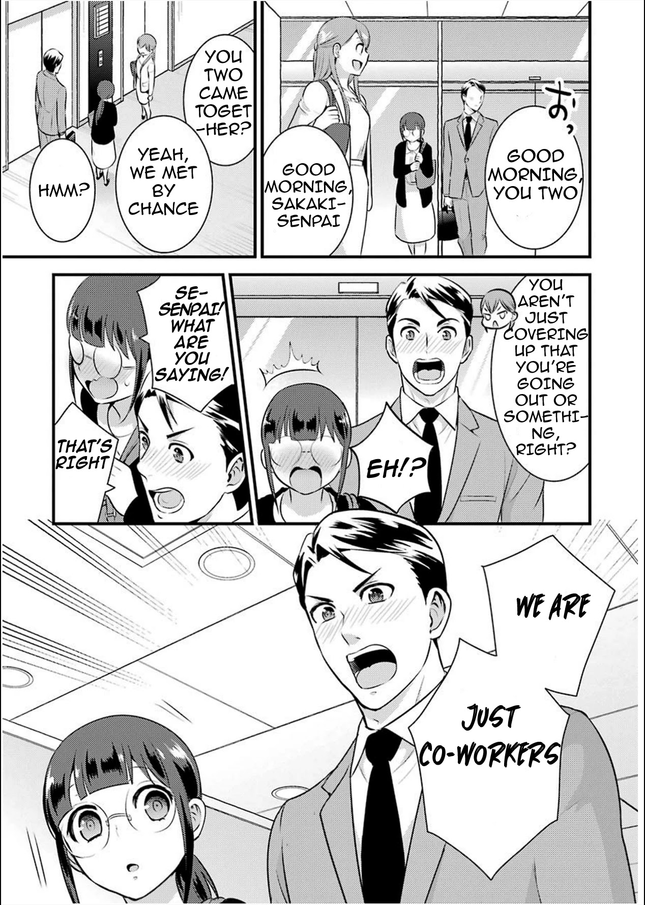 Jimi Joshi x Osekkai Danshi chapter 6 page 5