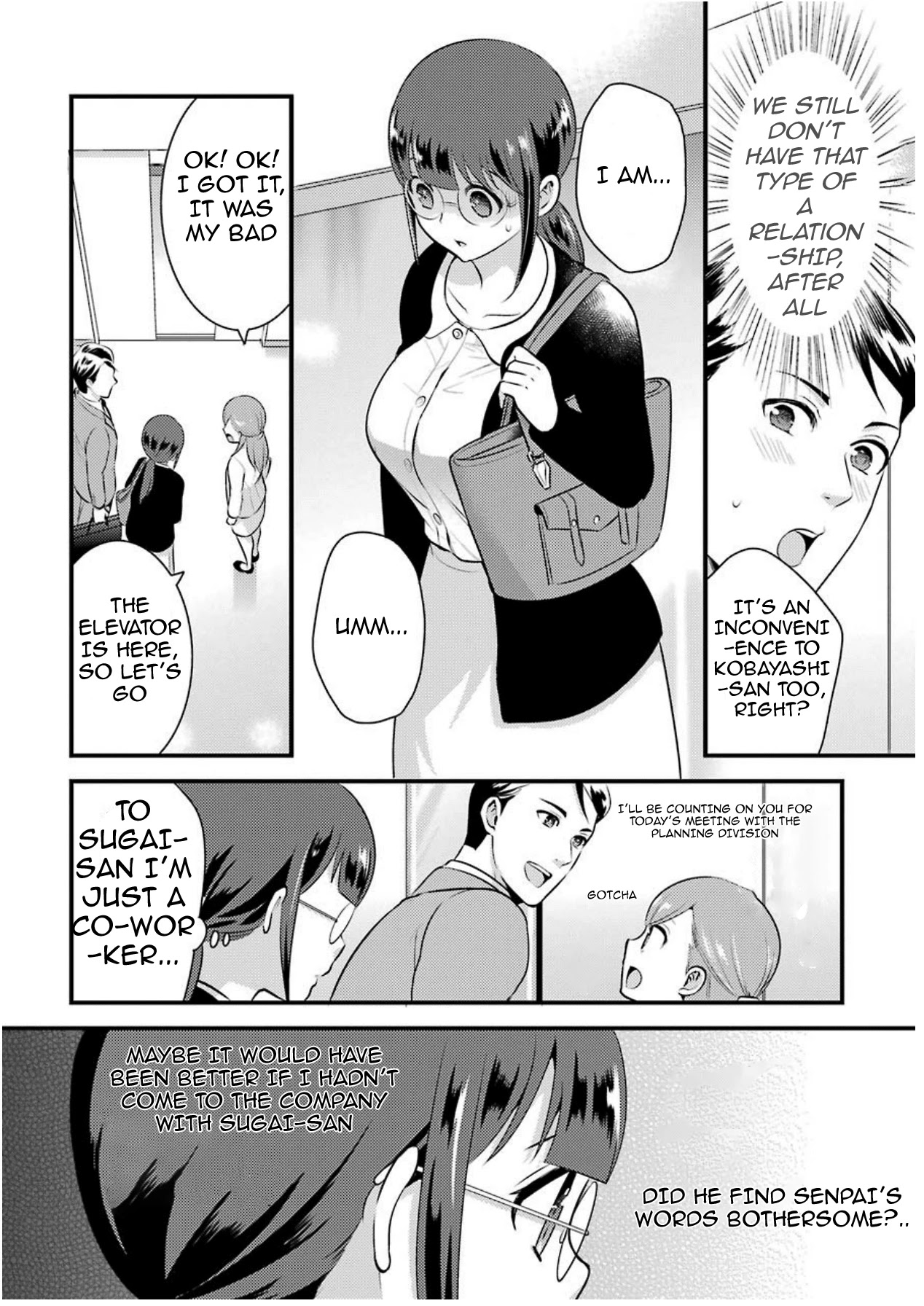 Jimi Joshi x Osekkai Danshi chapter 6 page 6