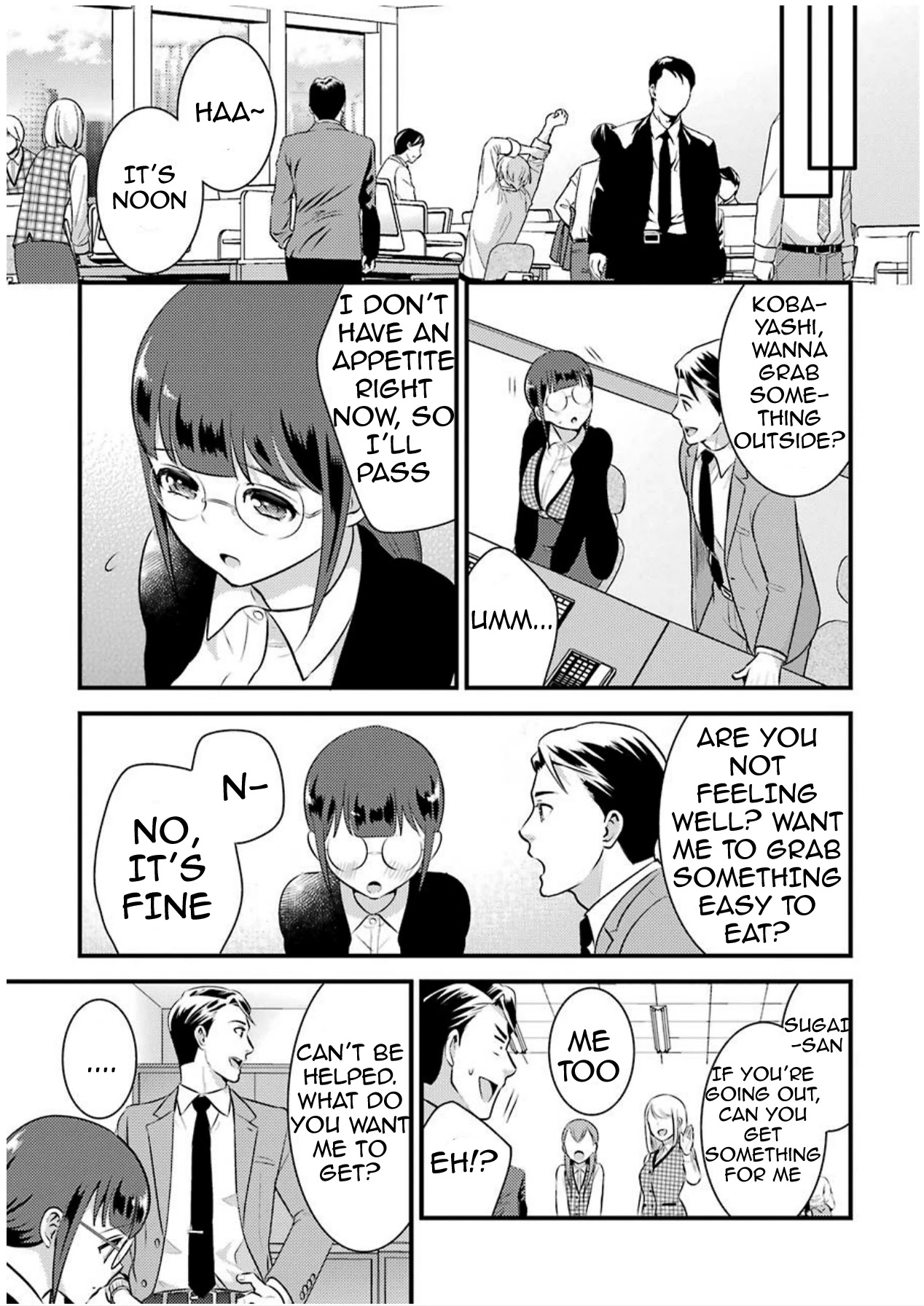 Jimi Joshi x Osekkai Danshi chapter 6 page 7