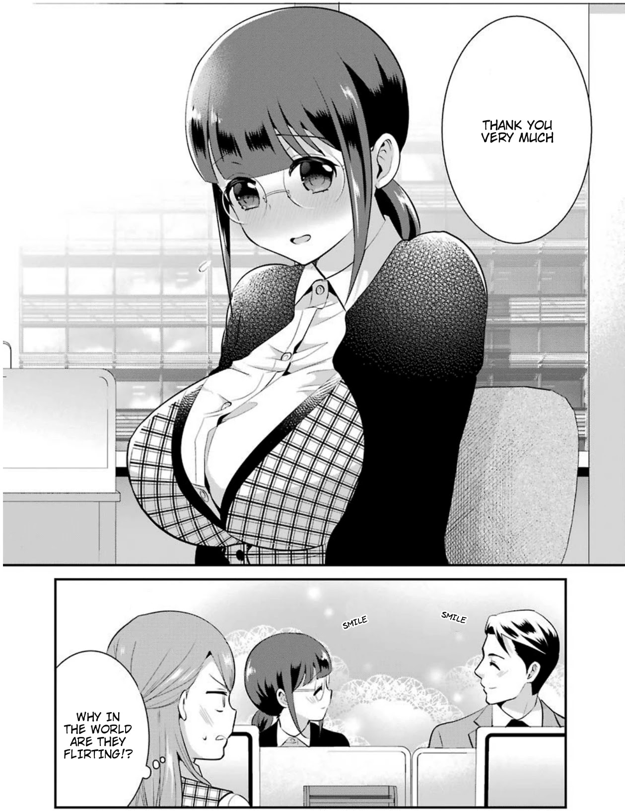 Jimi Joshi x Osekkai Danshi chapter 7.5 page 8