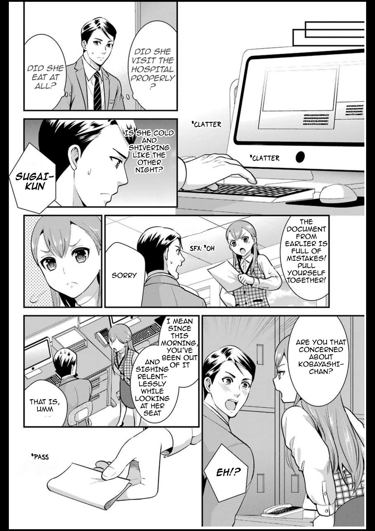 Jimi Joshi x Osekkai Danshi chapter 7 page 2