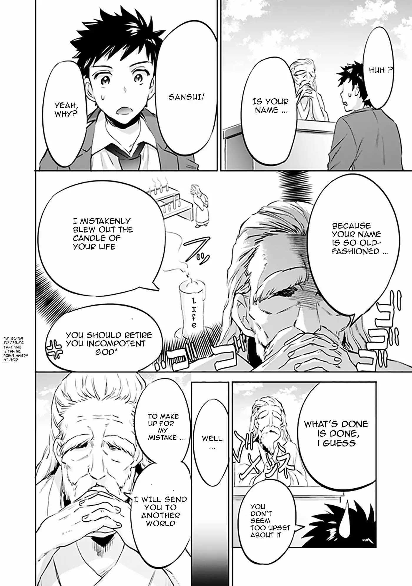 Jimina Ken Sei Wa Sore Demo Saikyoudesu chapter 1 page 9