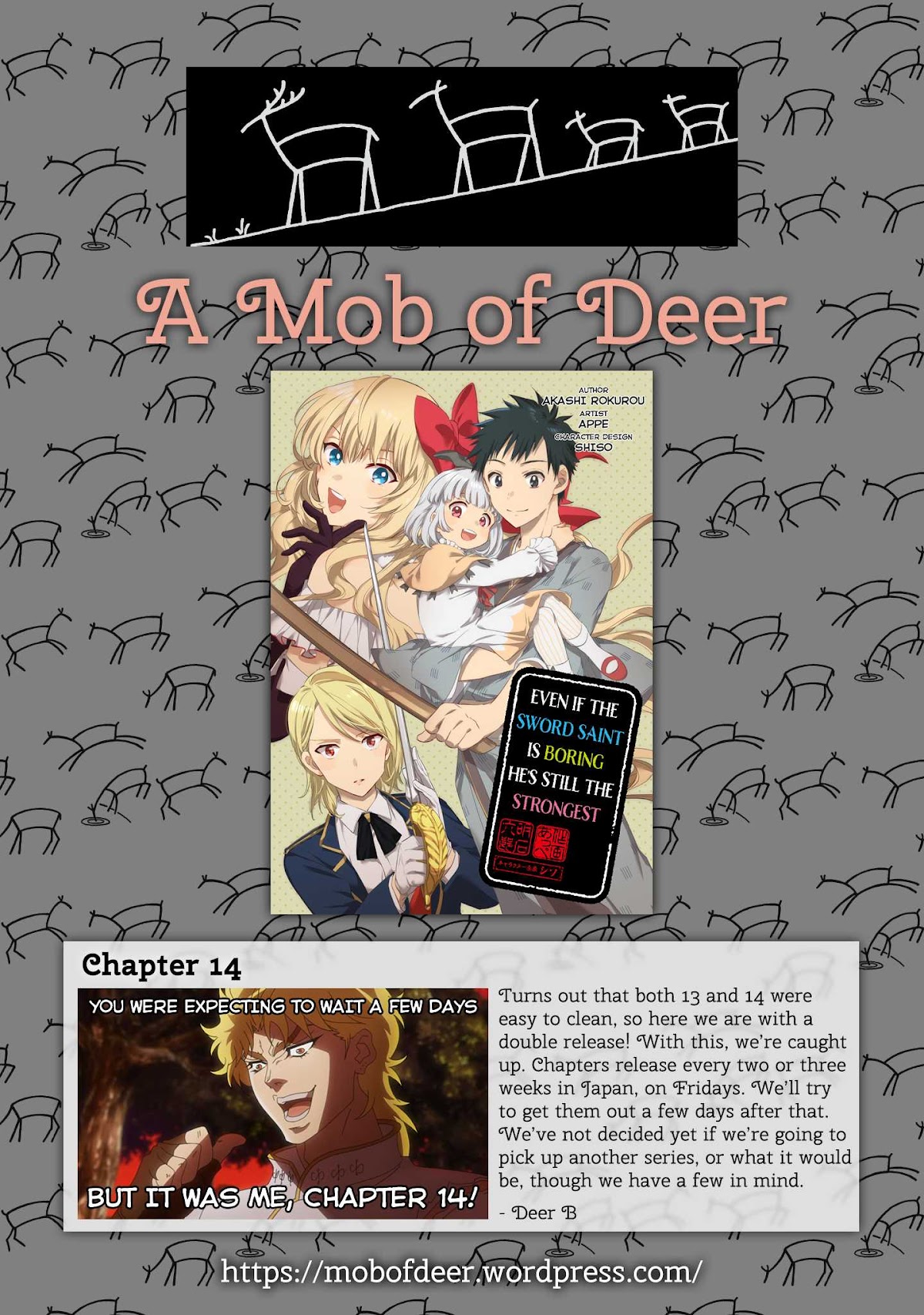 Jimina Ken Sei Wa Sore Demo Saikyoudesu chapter 14 page 1