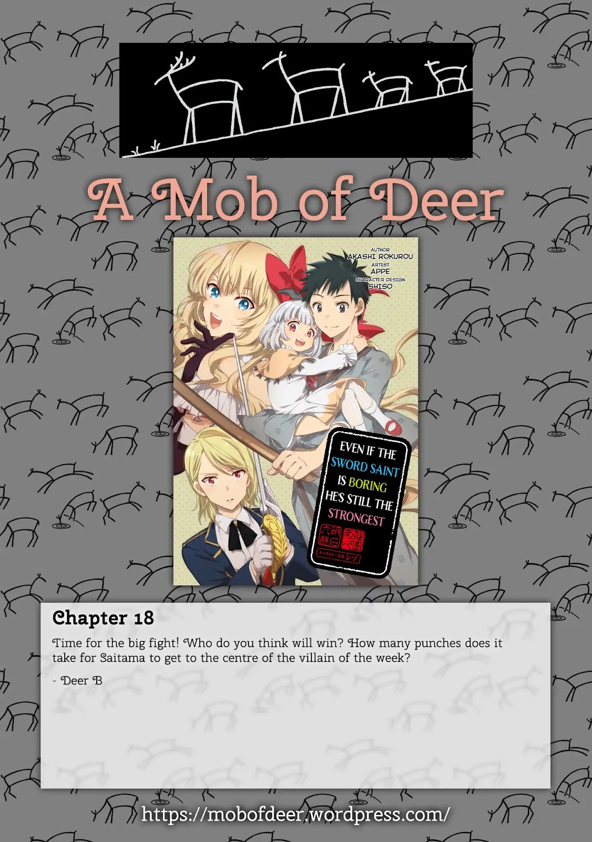 Jimina Ken Sei Wa Sore Demo Saikyoudesu chapter 18 page 1