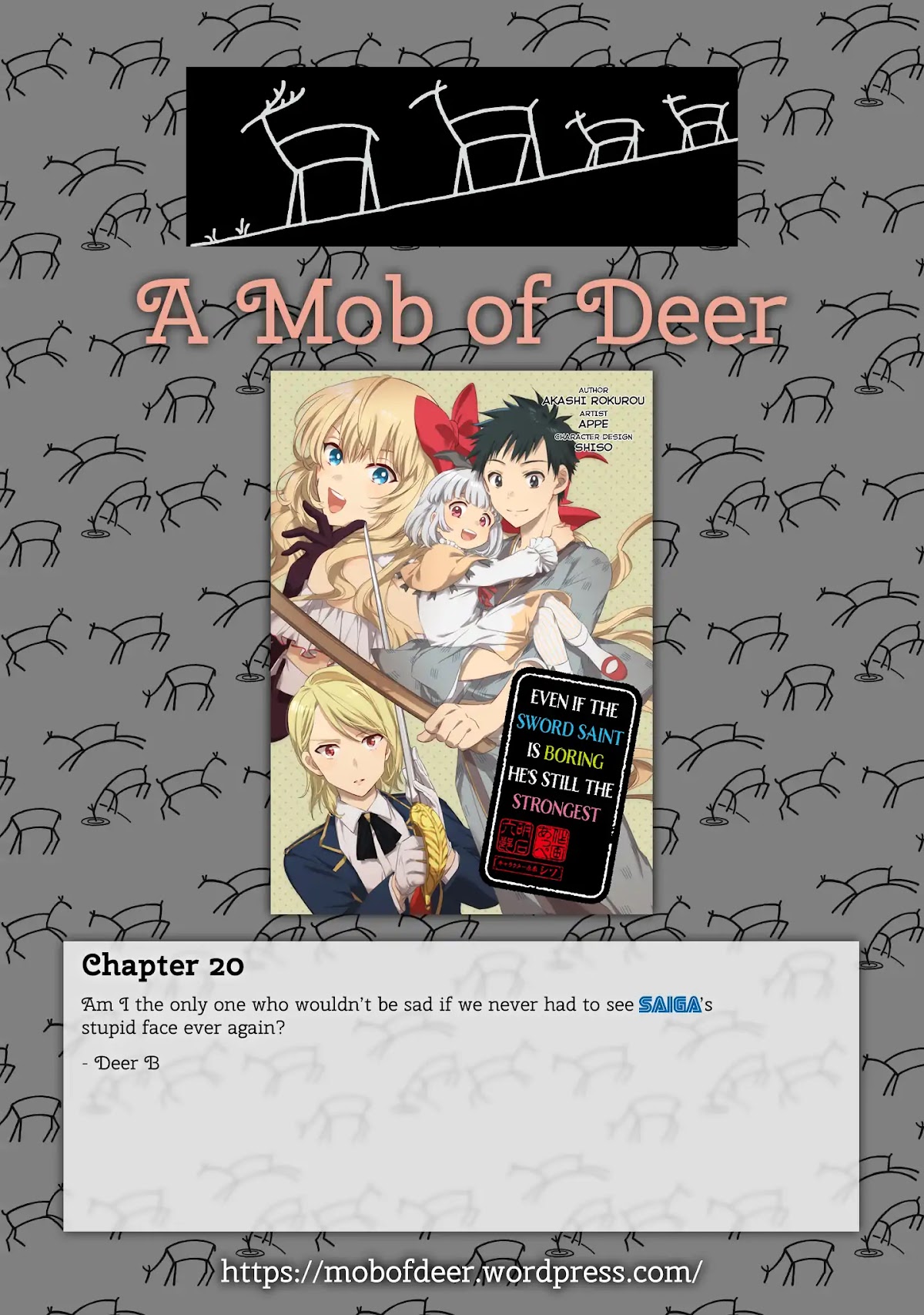 Jimina Ken Sei Wa Sore Demo Saikyoudesu chapter 20 page 1