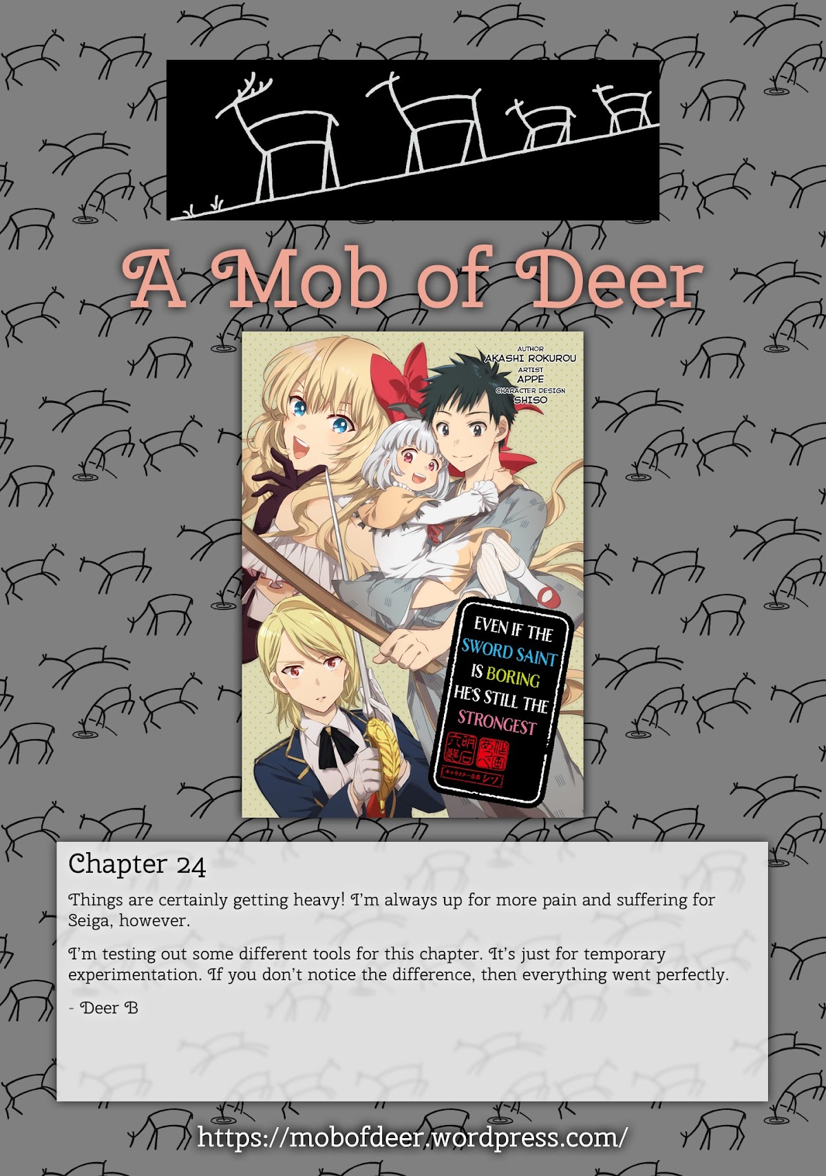 Jimina Ken Sei Wa Sore Demo Saikyoudesu chapter 24 page 1