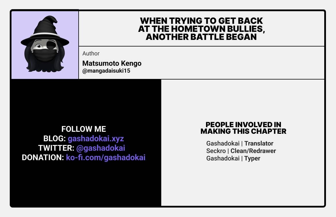 Jimoto no Ijimekko-tachi ni Shikaeshi Shiyou to Shitara, Betsu no Tatakai ga Hajimatta. chapter 4.1 page 13