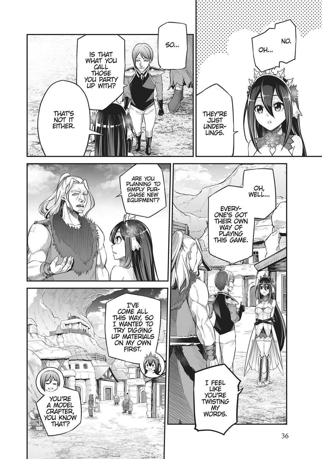 Jingai Hime Sama, Hajimemashita - Free Life Fantasy Online chapter 29 page 35