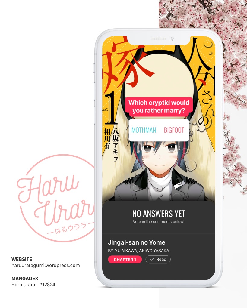 Jingai-san no Yome chapter 1 page 22