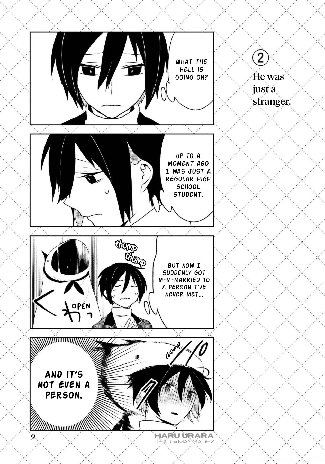 Jingai-san no Yome chapter 1 page 9