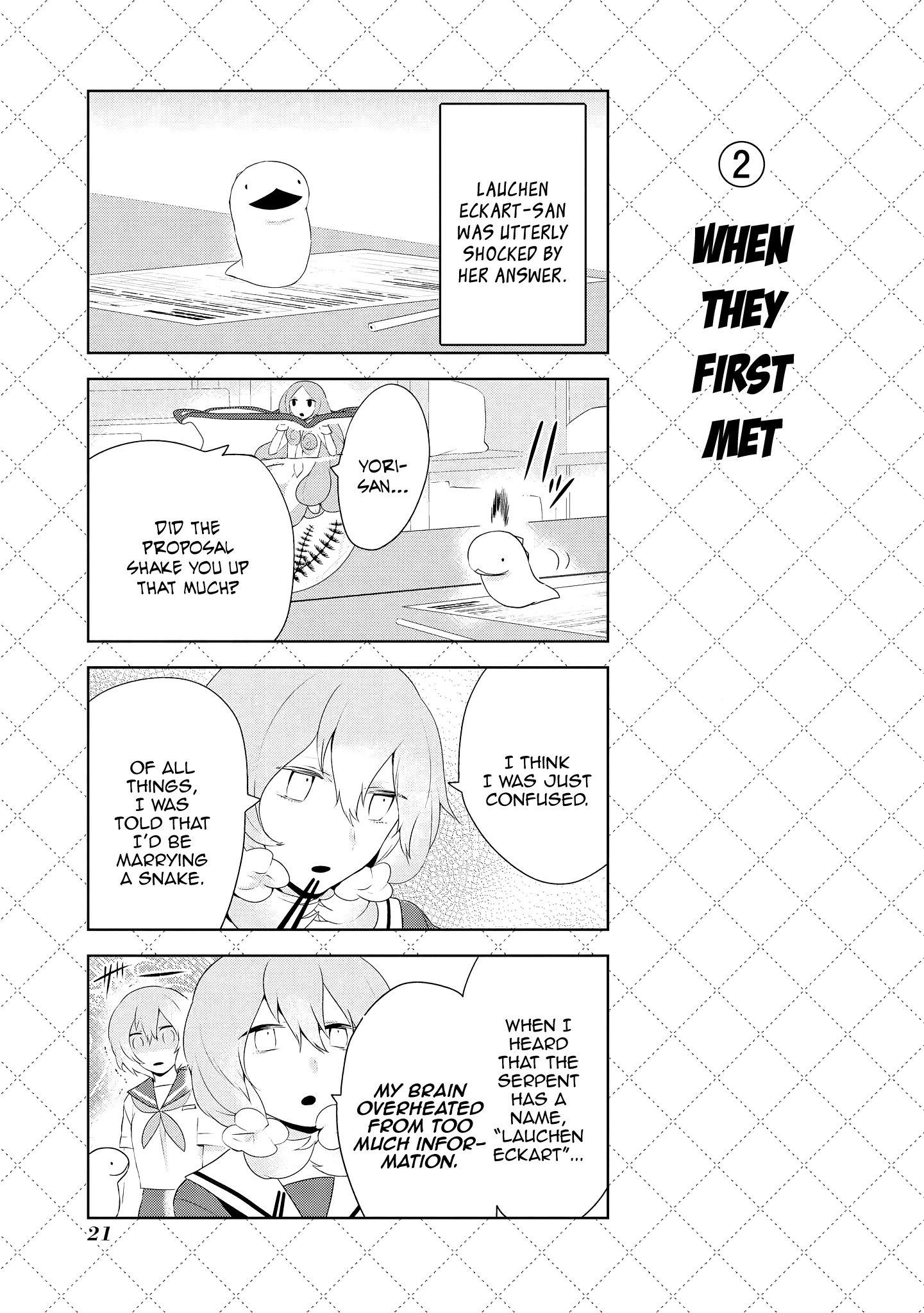 Jingai-san no Yome chapter 37 page 3