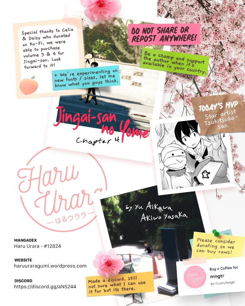 Jingai-san no Yome chapter 4 page 12