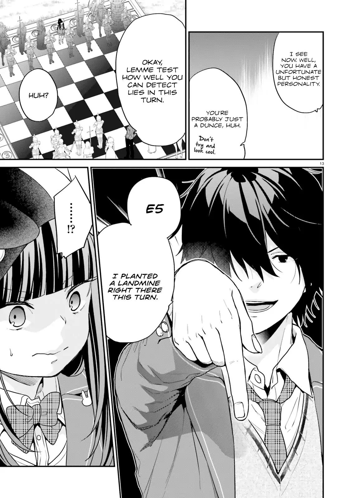 Jishou F-Rank no Oniisama ga Game de Hyouka sareru Gakuen no Chouten ni Kunrin suru Sou desu yo? chapter 11 page 13