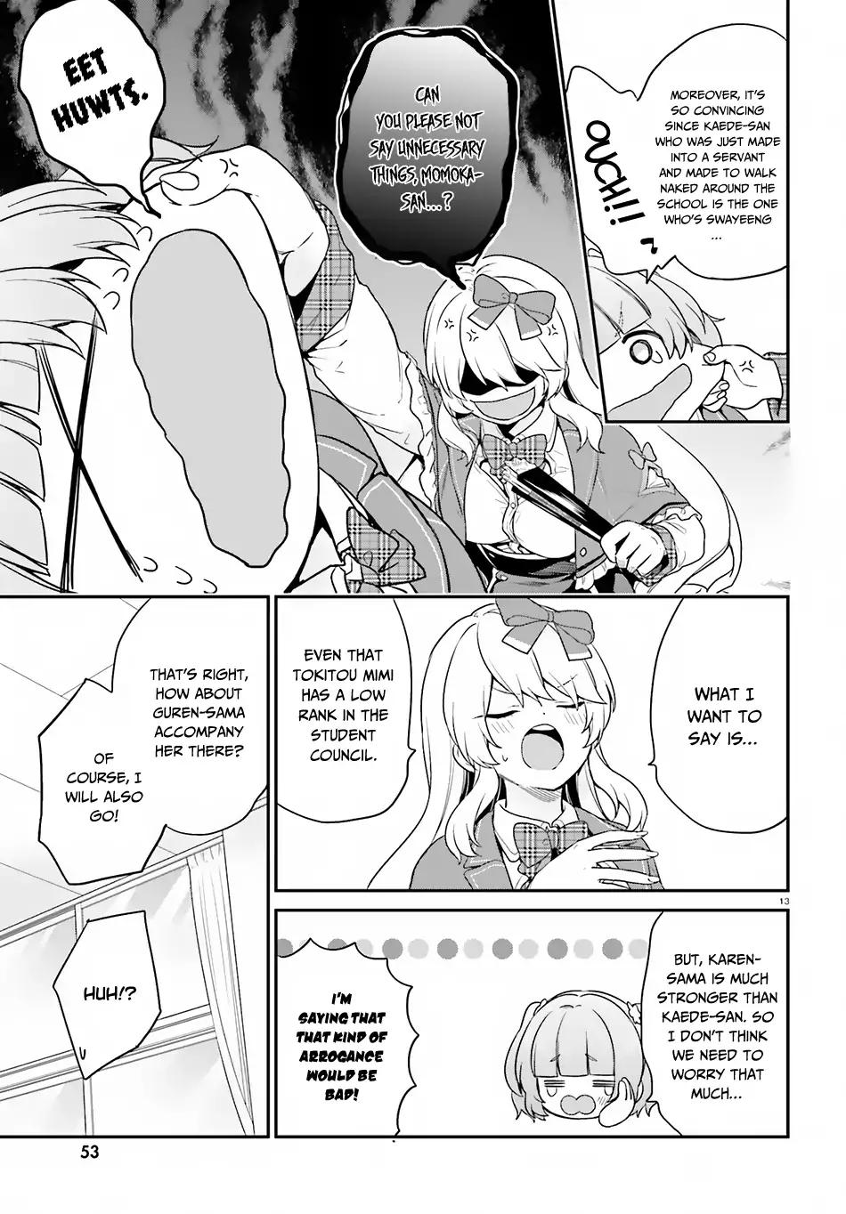 Jishou F-Rank no Oniisama ga Game de Hyouka sareru Gakuen no Chouten ni Kunrin suru Sou desu yo? chapter 14 page 14