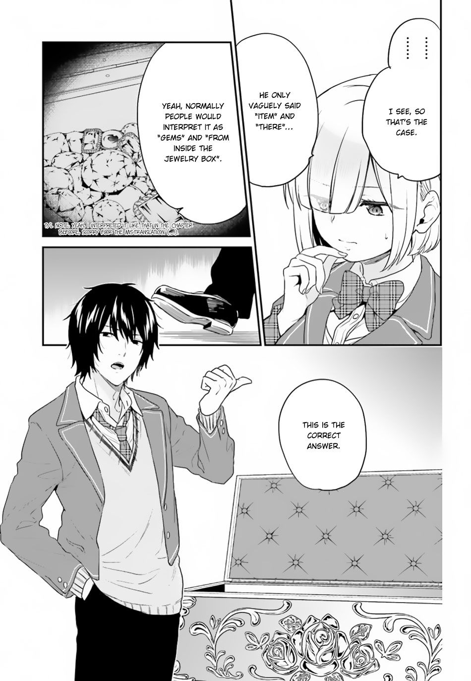 Jishou F-Rank no Oniisama ga Game de Hyouka sareru Gakuen no Chouten ni Kunrin suru Sou desu yo? chapter 15.2 page 6