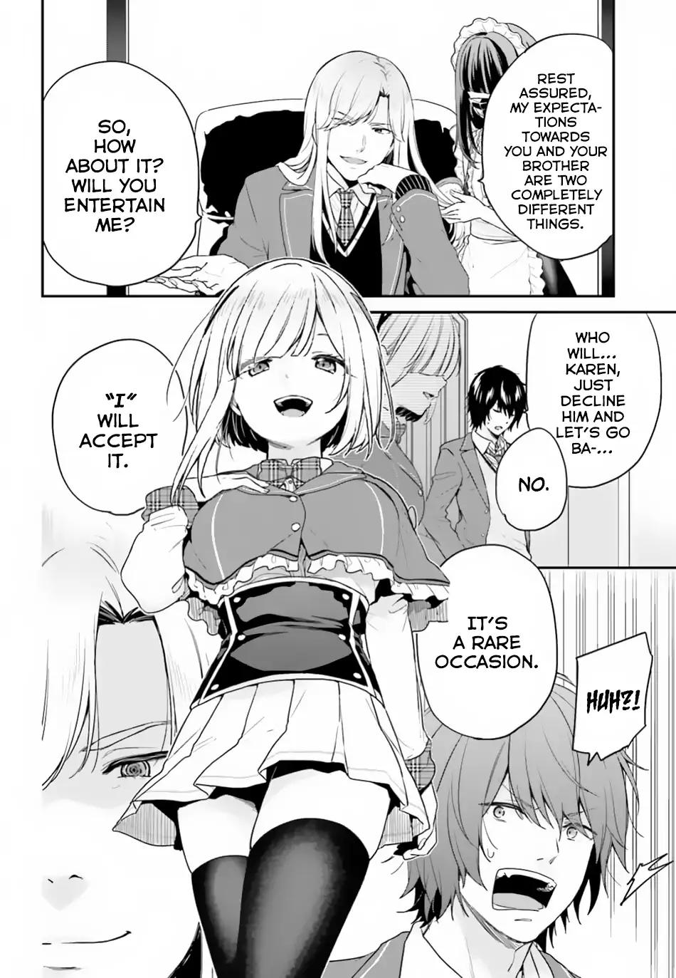 Jishou F-Rank no Oniisama ga Game de Hyouka sareru Gakuen no Chouten ni Kunrin suru Sou desu yo? chapter 15 page 9