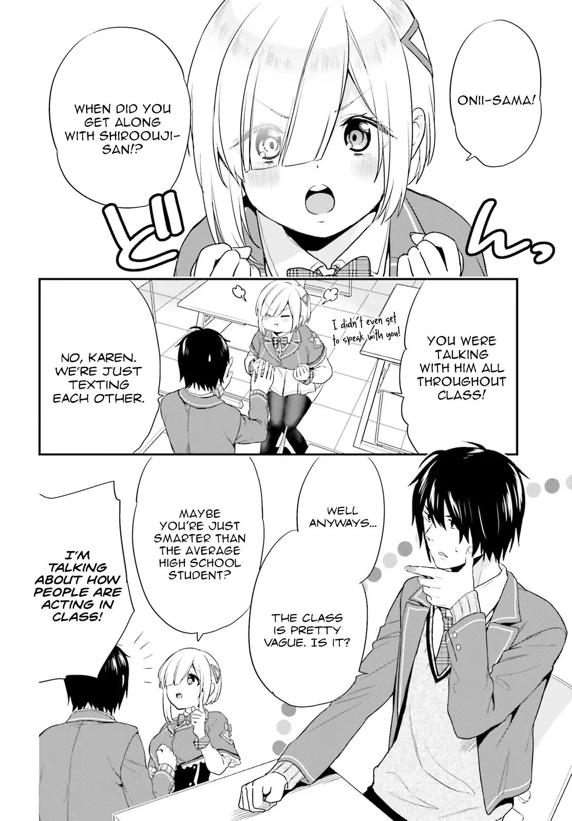 Jishou F-Rank no Oniisama ga Game de Hyouka sareru Gakuen no Chouten ni Kunrin suru Sou desu yo? chapter 2 page 10