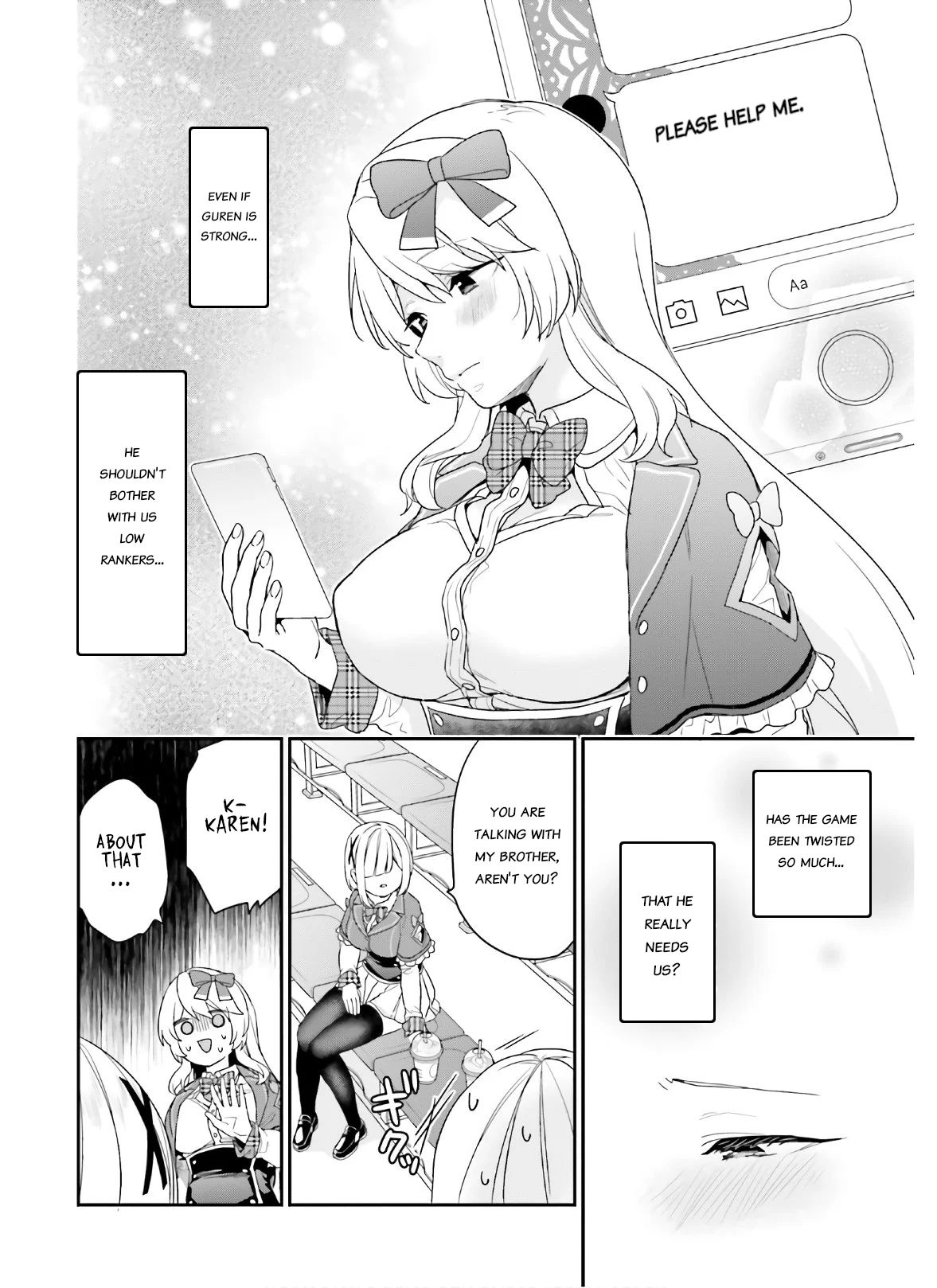 Jishou F-Rank no Oniisama ga Game de Hyouka sareru Gakuen no Chouten ni Kunrin suru Sou desu yo? chapter 28 page 10