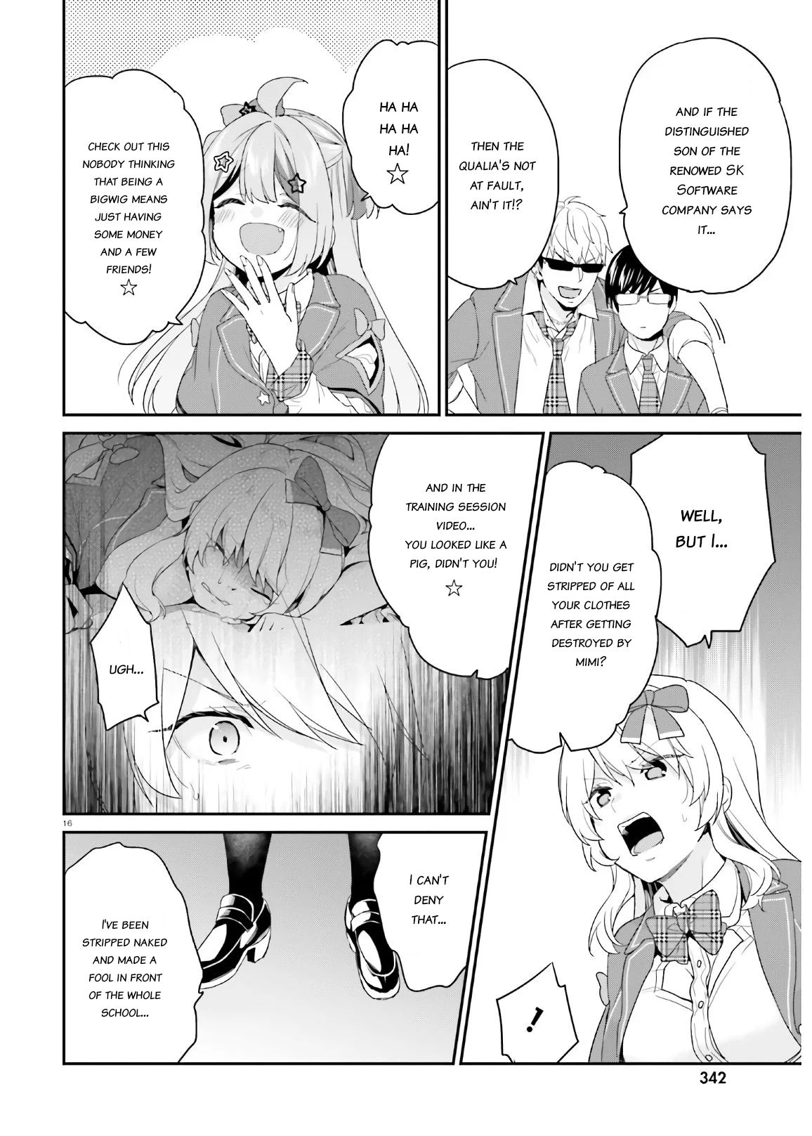 Jishou F-Rank no Oniisama ga Game de Hyouka sareru Gakuen no Chouten ni Kunrin suru Sou desu yo? chapter 29 page 16