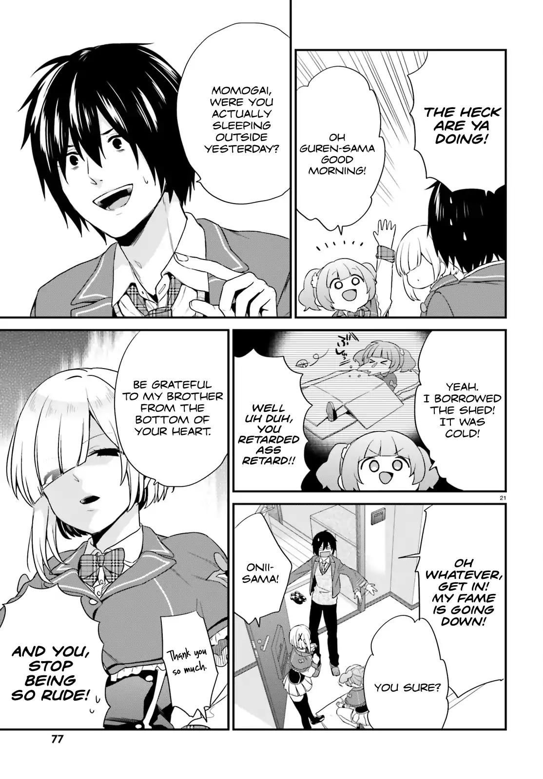 Jishou F-Rank no Oniisama ga Game de Hyouka sareru Gakuen no Chouten ni Kunrin suru Sou desu yo? chapter 3 page 21