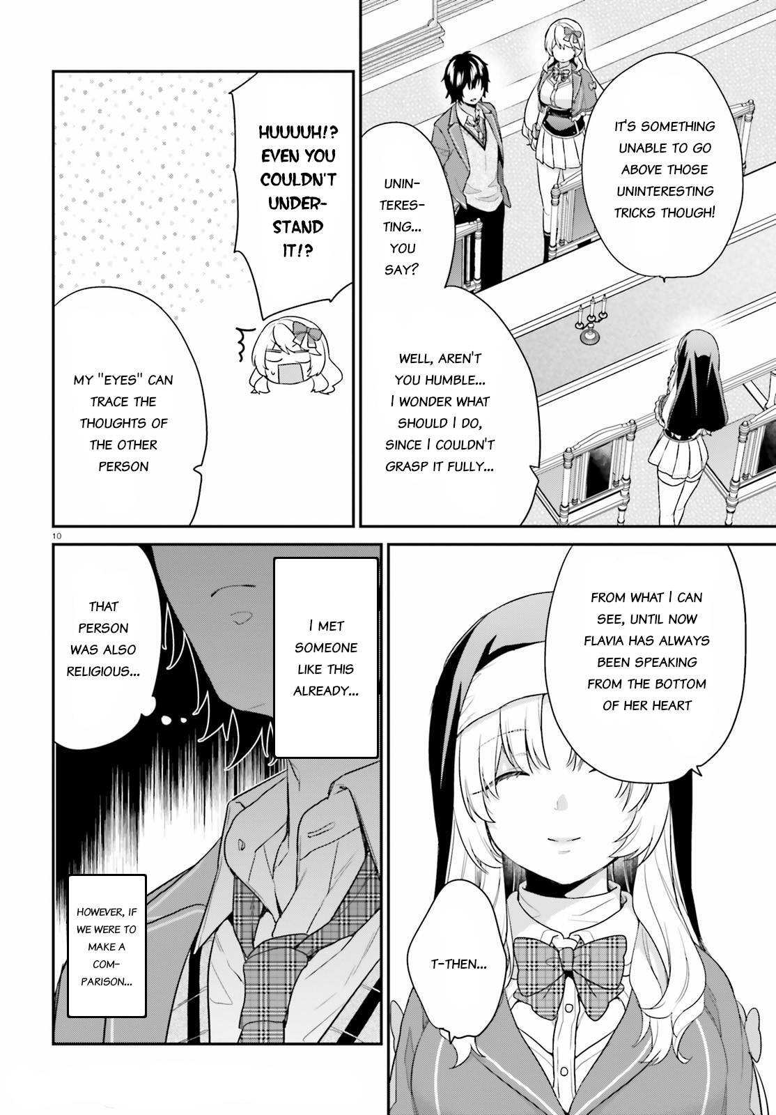 Jishou F-Rank no Oniisama ga Game de Hyouka sareru Gakuen no Chouten ni Kunrin suru Sou desu yo? chapter 33 page 10