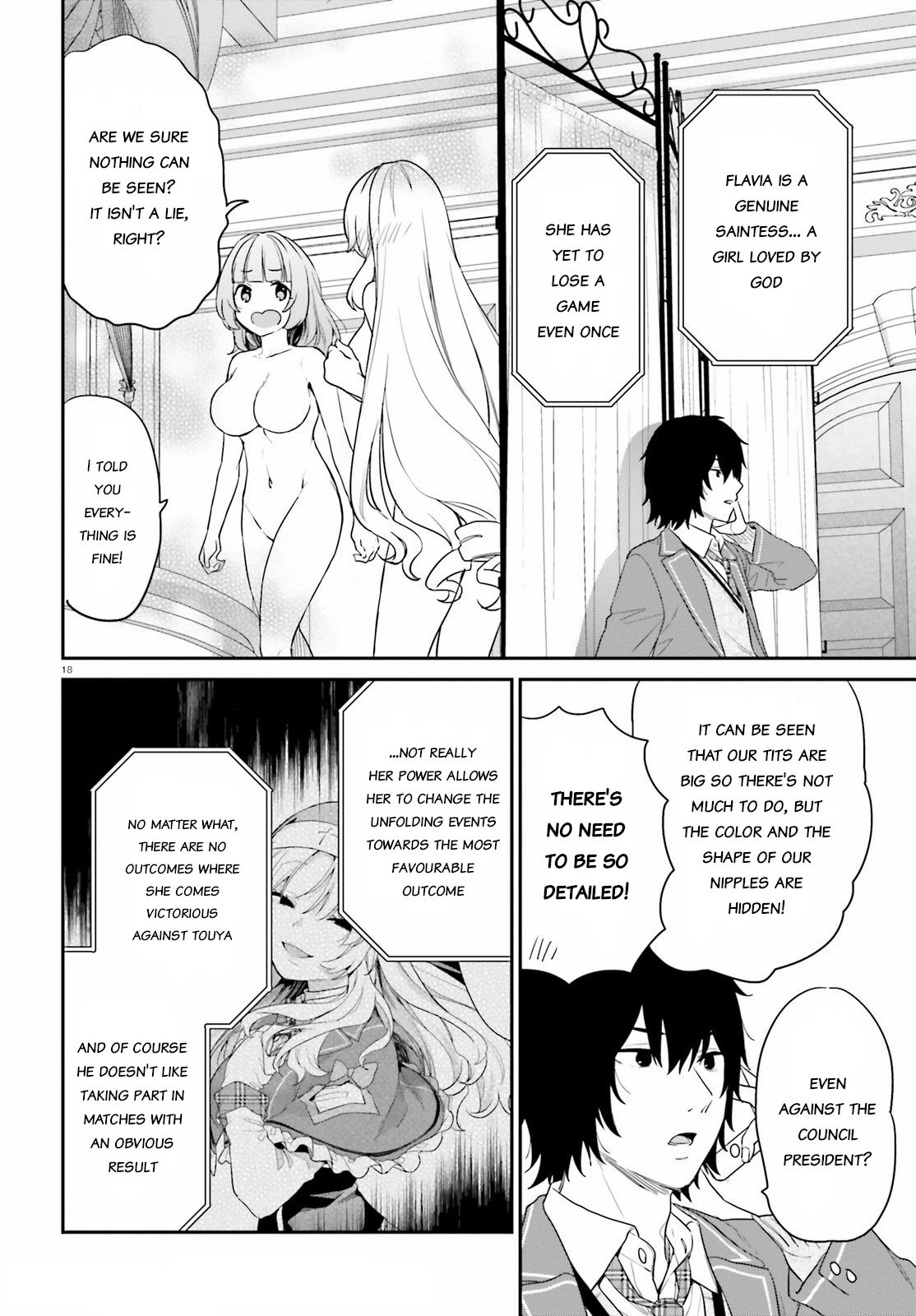 Jishou F-Rank no Oniisama ga Game de Hyouka sareru Gakuen no Chouten ni Kunrin suru Sou desu yo? chapter 34 page 18