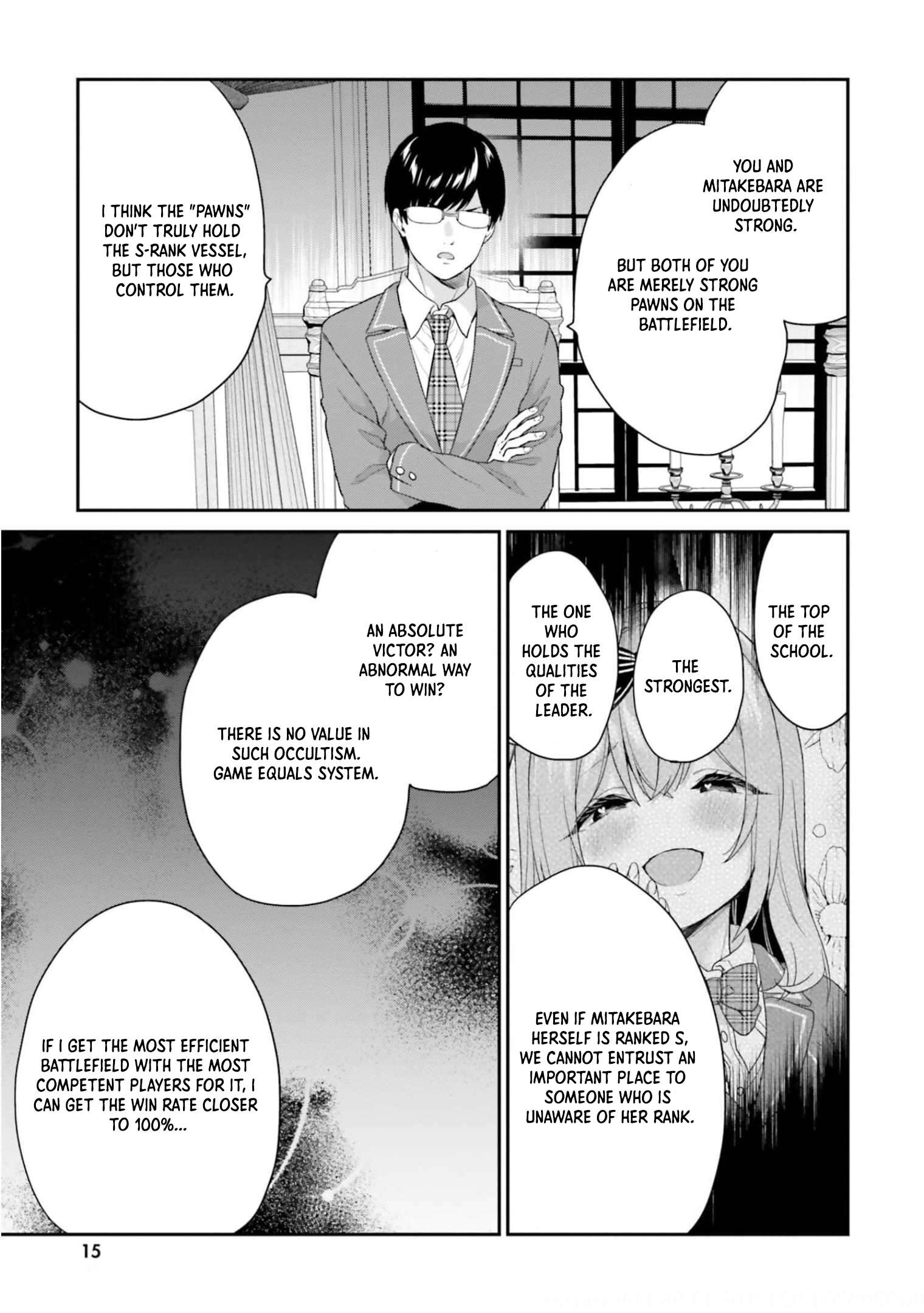 Jishou F-Rank no Oniisama ga Game de Hyouka sareru Gakuen no Chouten ni Kunrin suru Sou desu yo? chapter 38 page 13