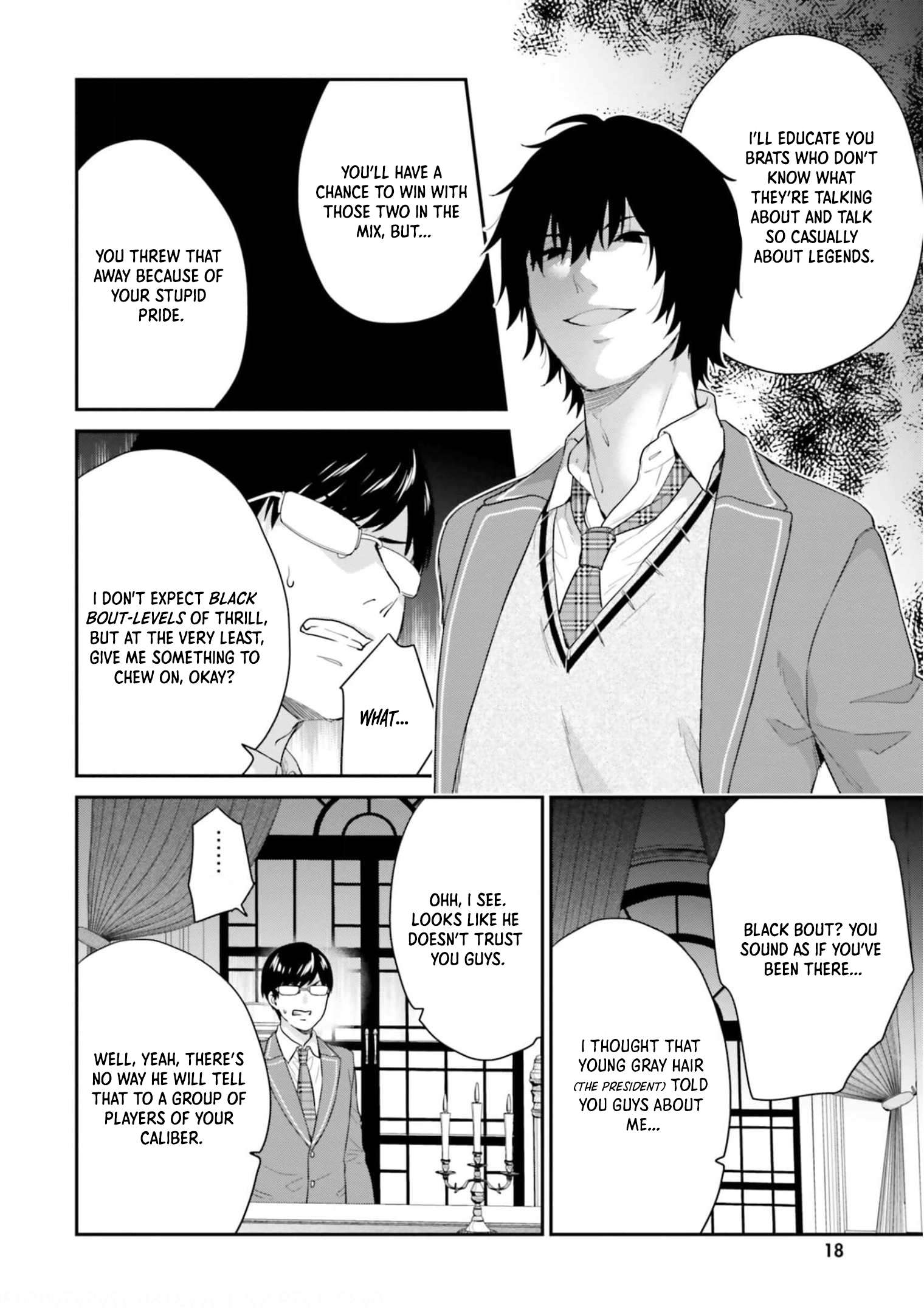 Jishou F-Rank no Oniisama ga Game de Hyouka sareru Gakuen no Chouten ni Kunrin suru Sou desu yo? chapter 38 page 16