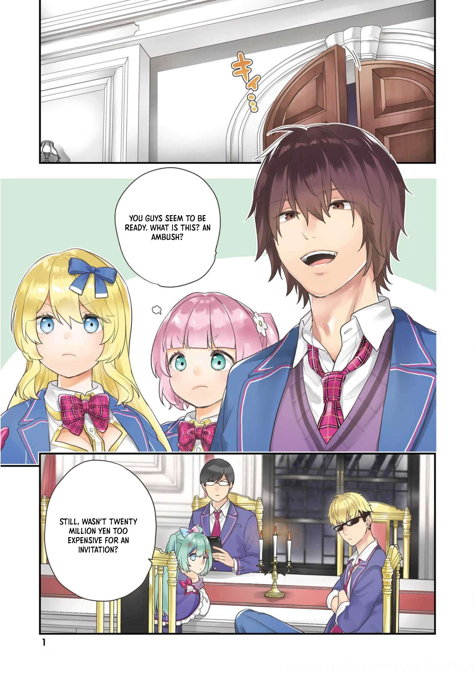 Jishou F-Rank no Oniisama ga Game de Hyouka sareru Gakuen no Chouten ni Kunrin suru Sou desu yo? chapter 38 page 2