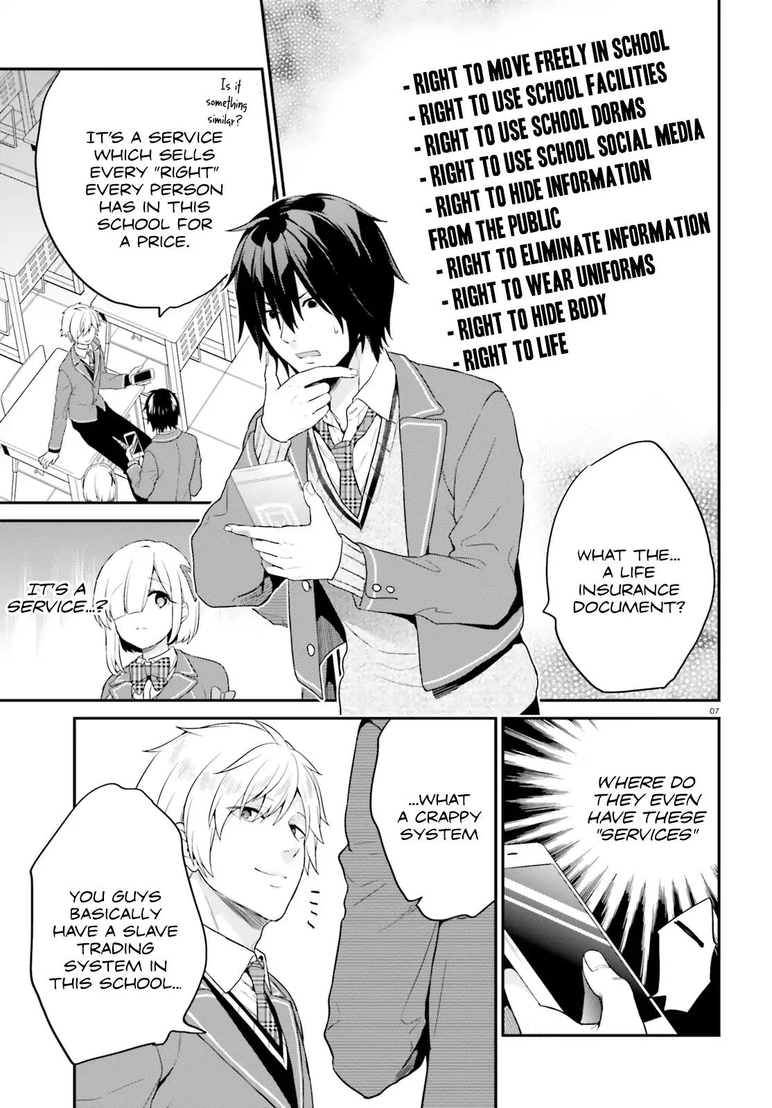 Jishou F-Rank no Oniisama ga Game de Hyouka sareru Gakuen no Chouten ni Kunrin suru Sou desu yo? chapter 6 page 6