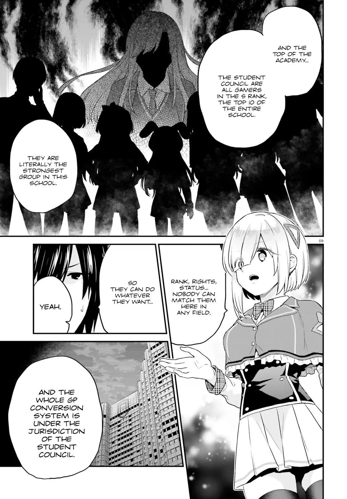 Jishou F-Rank no Oniisama ga Game de Hyouka sareru Gakuen no Chouten ni Kunrin suru Sou desu yo? chapter 6 page 8