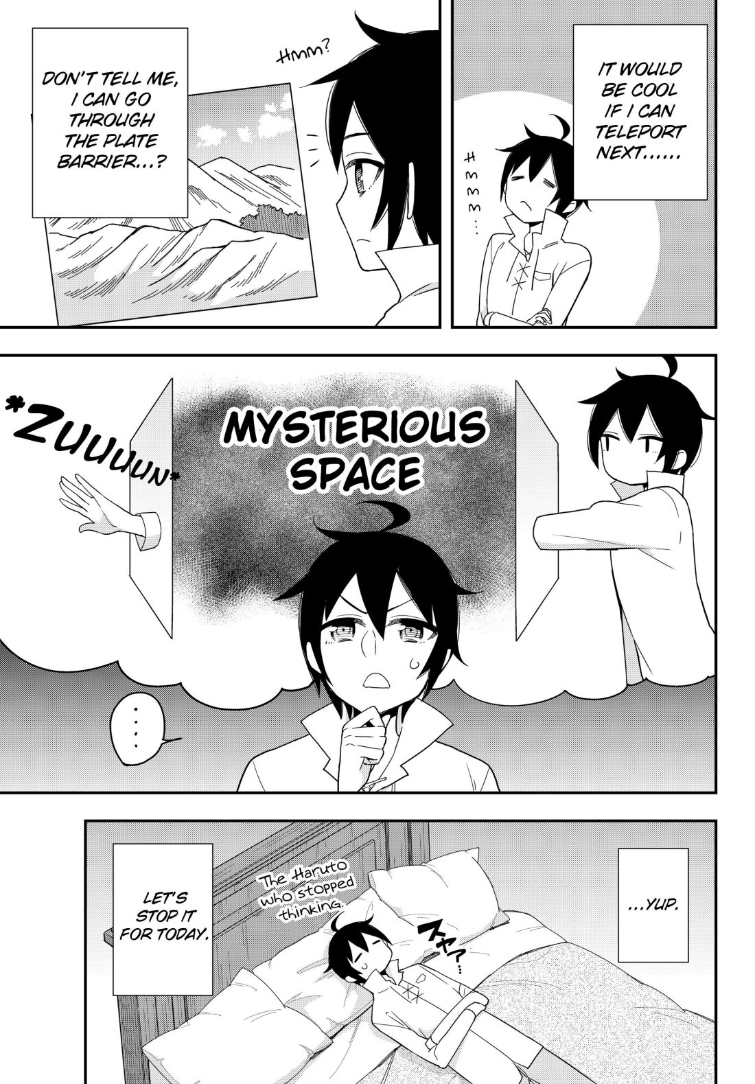 Jitsu wa Ore, Saikyou Deshita? chapter 9.5 page 3