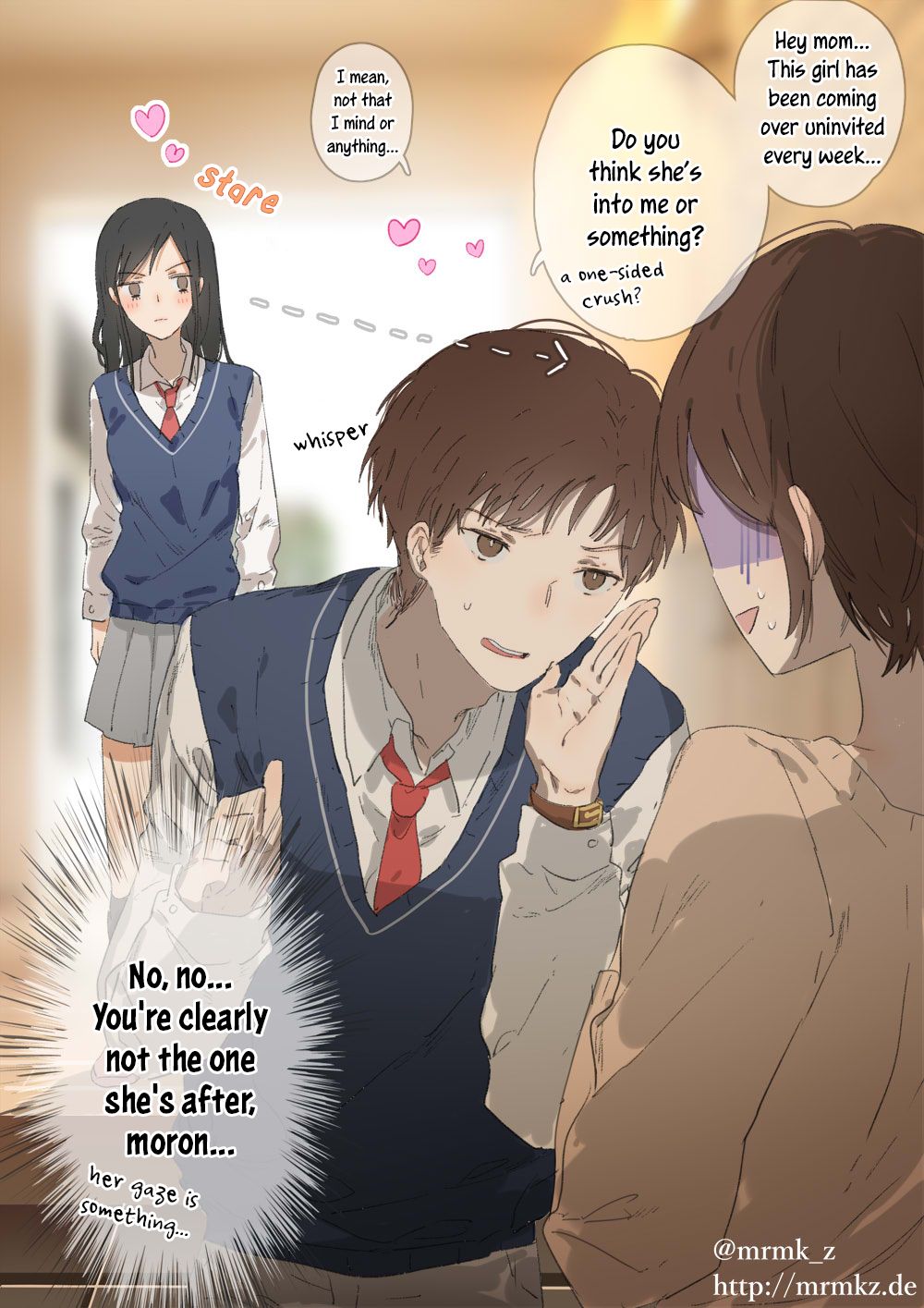 JK-chan and Her Male Classmate's Mom chapter 0.1 page 1