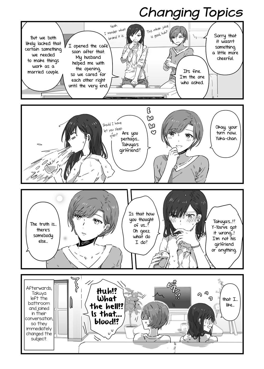 JK-chan and Her Male Classmate's Mom chapter 10 page 4