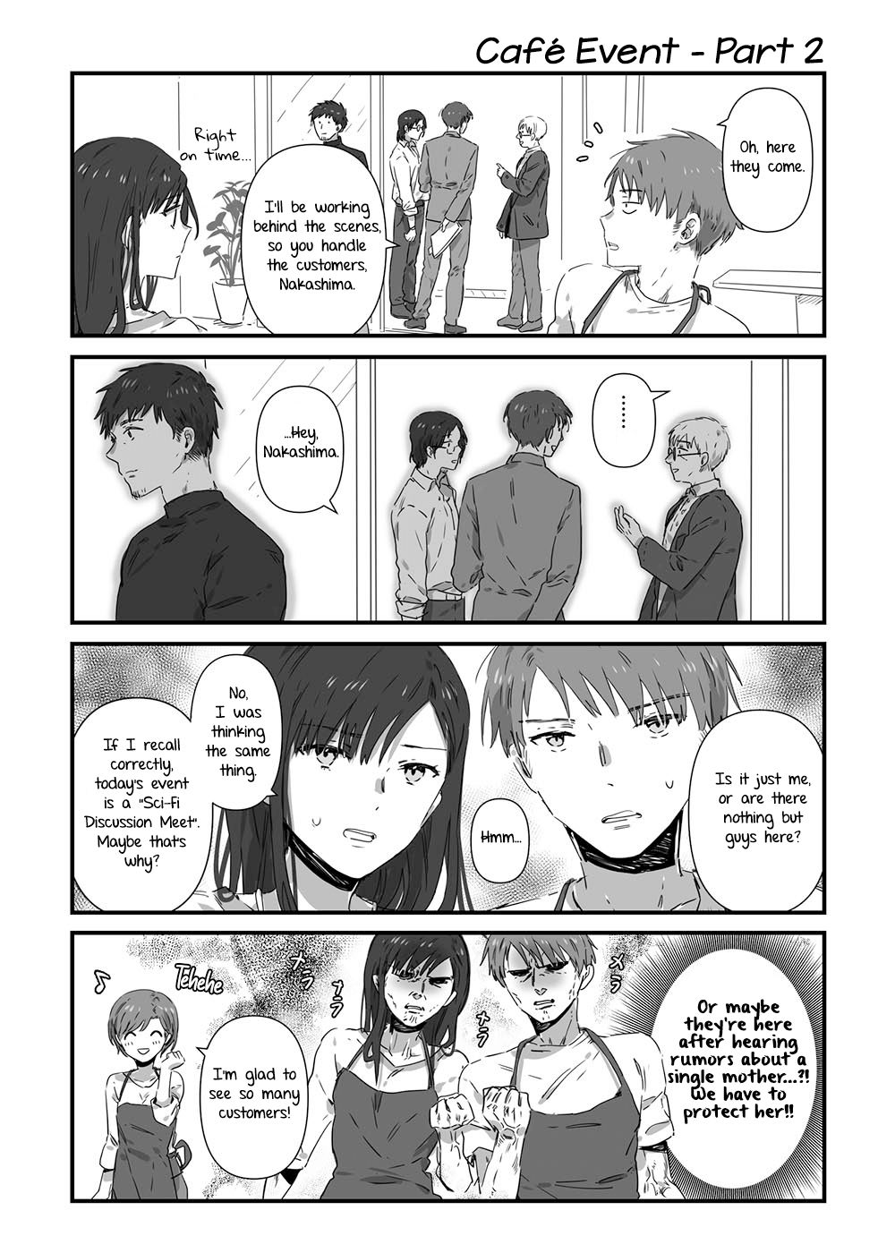 JK-chan and Her Male Classmate's Mom chapter 12 page 2