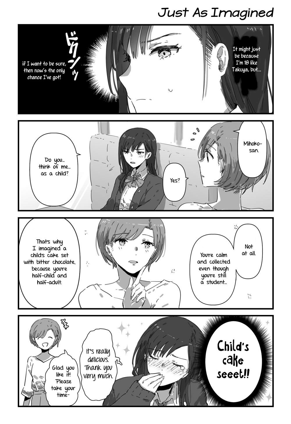 JK-chan and Her Male Classmate's Mom chapter 3 page 2