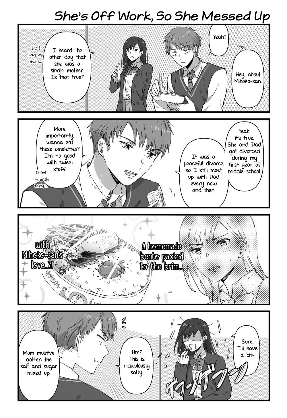 JK-chan and Her Male Classmate's Mom chapter 6 page 1
