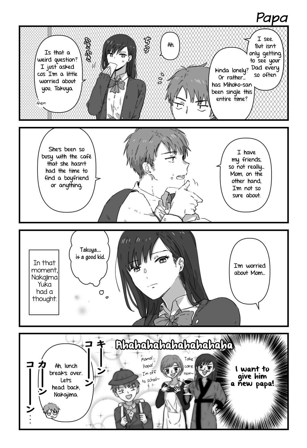 JK-chan and Her Male Classmate's Mom chapter 6 page 2