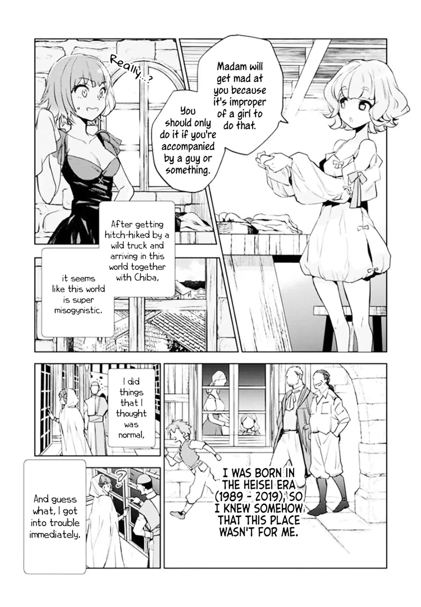JK Haru is a Sex Worker in Another World chapter 2 page 6