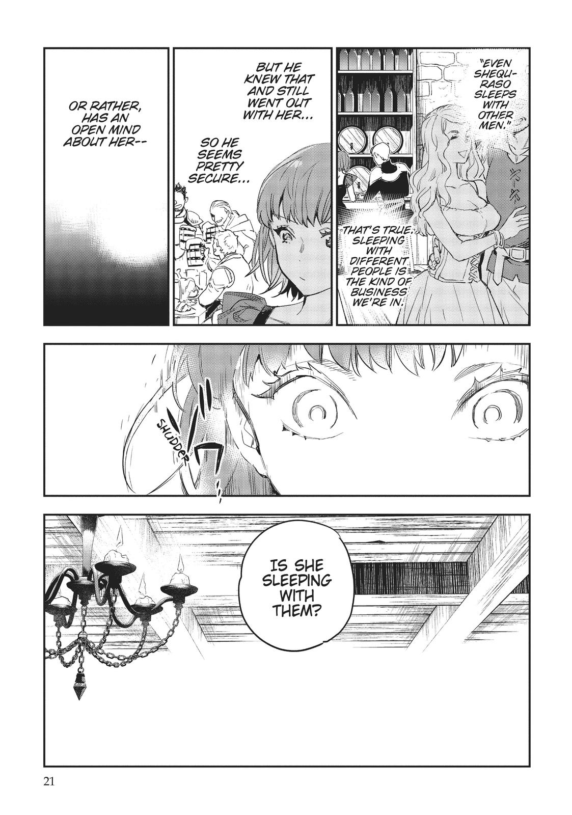 JK Haru is a Sex Worker in Another World chapter 21 page 22