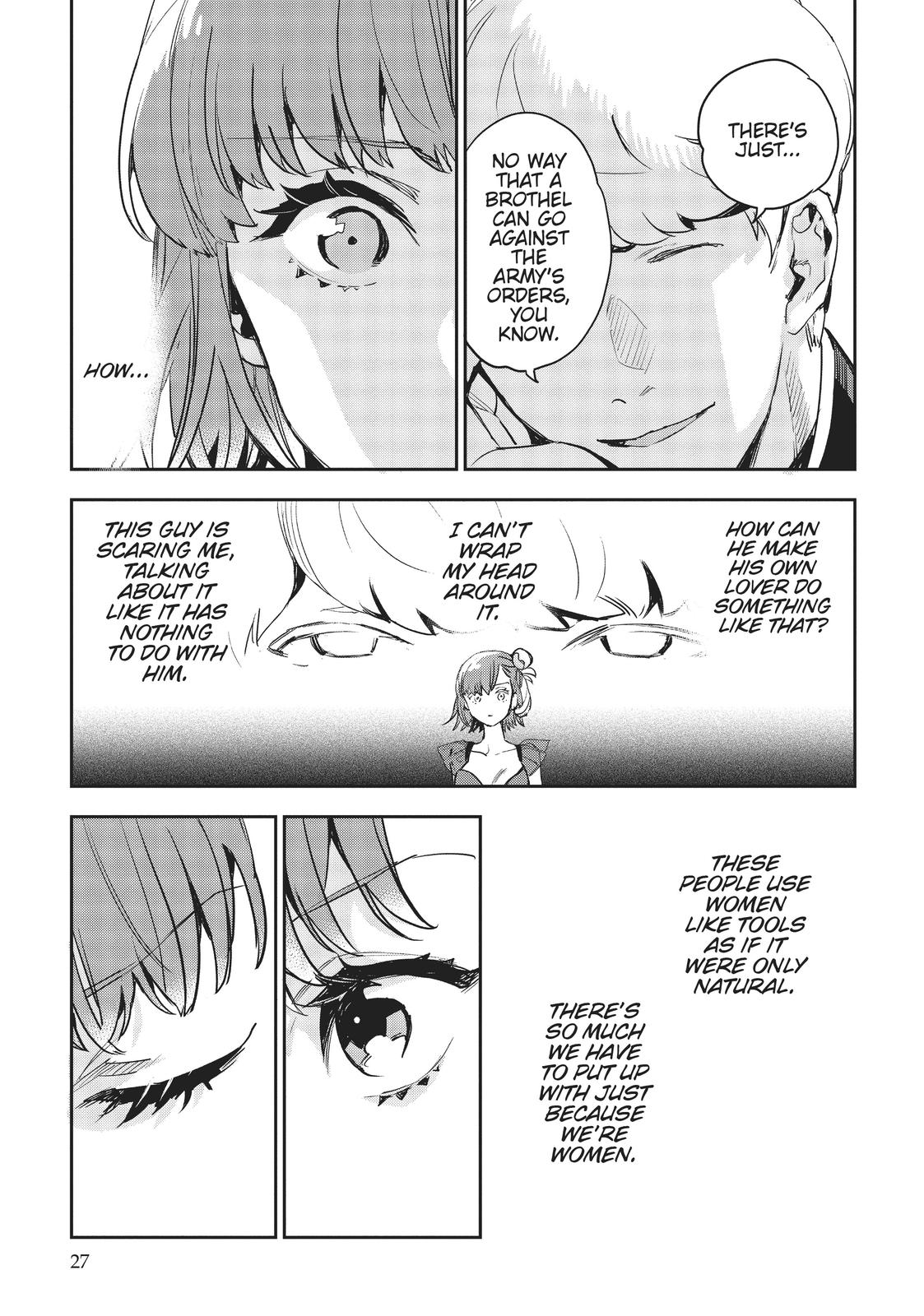 JK Haru is a Sex Worker in Another World chapter 21 page 28