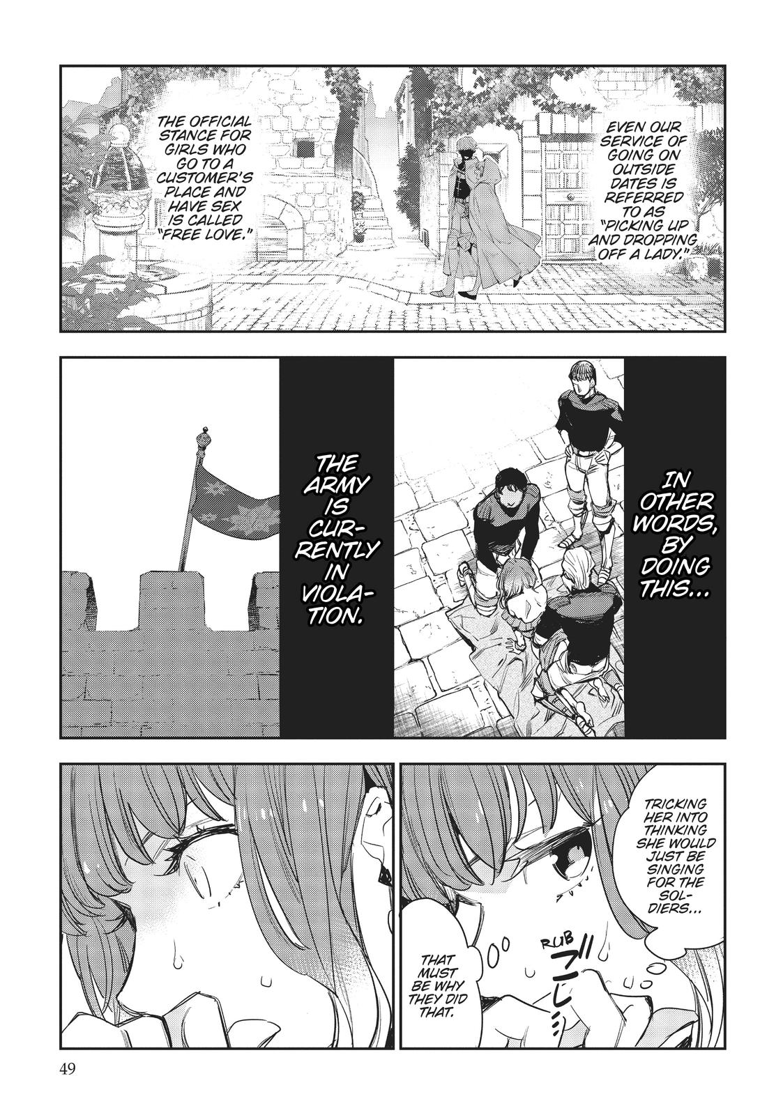 JK Haru is a Sex Worker in Another World chapter 22 page 13