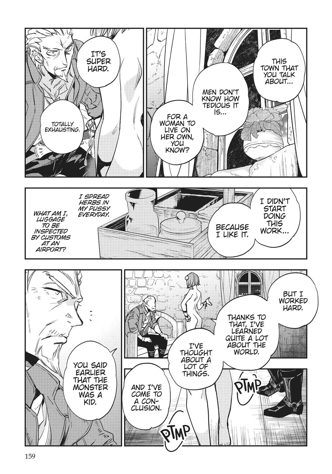 JK Haru is a Sex Worker in Another World chapter 32 page 13