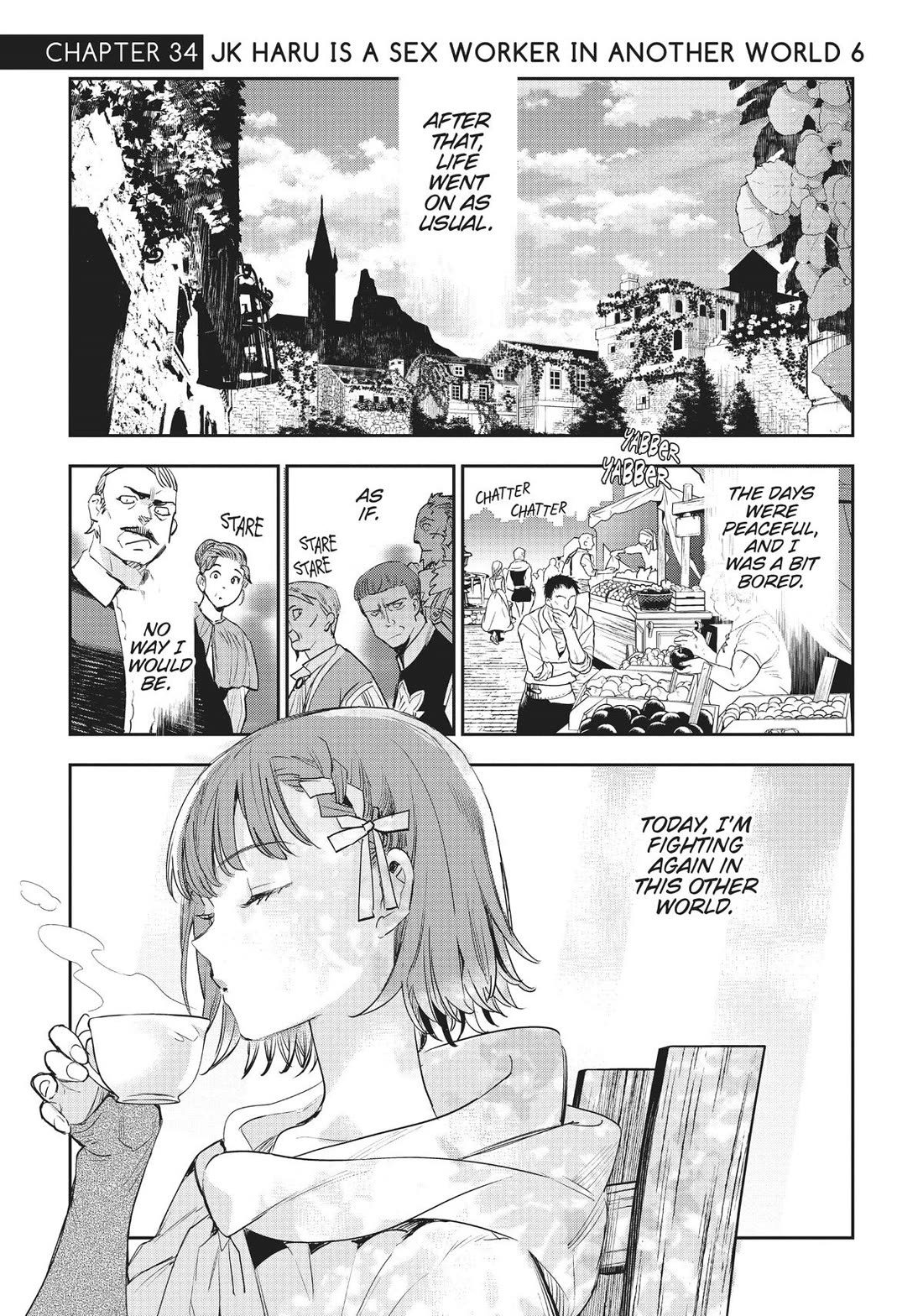 JK Haru is a Sex Worker in Another World chapter 34 page 1
