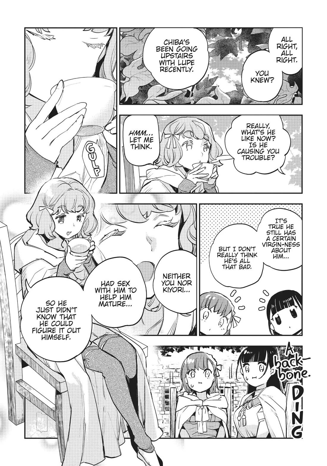 JK Haru is a Sex Worker in Another World chapter 34 page 12