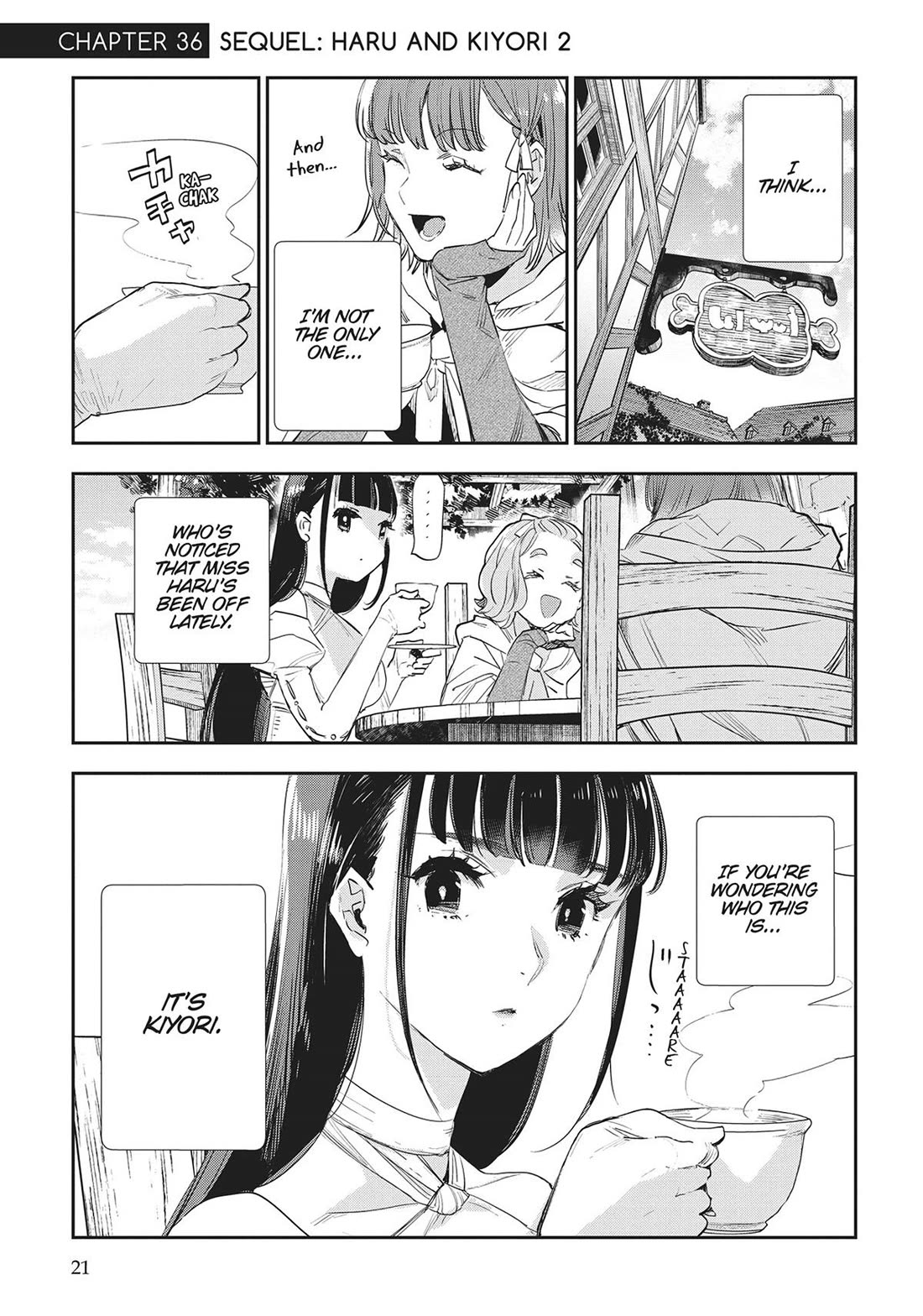 JK Haru is a Sex Worker in Another World chapter 36 page 1