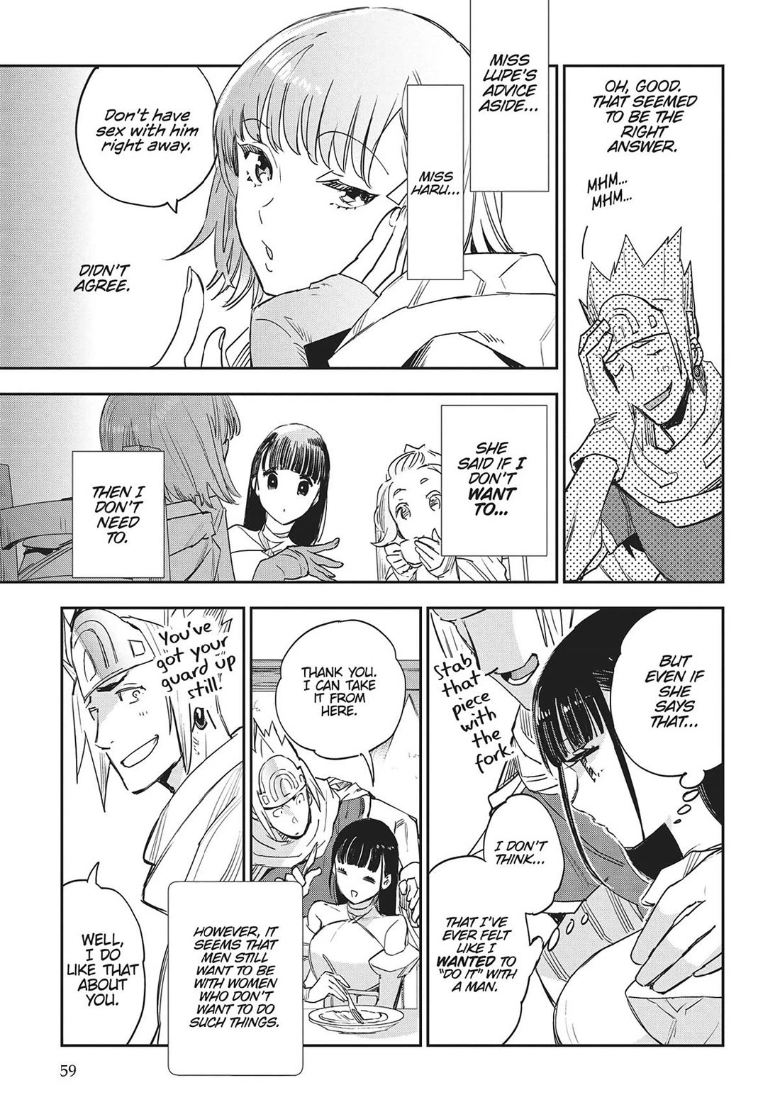 JK Haru is a Sex Worker in Another World chapter 38 page 4