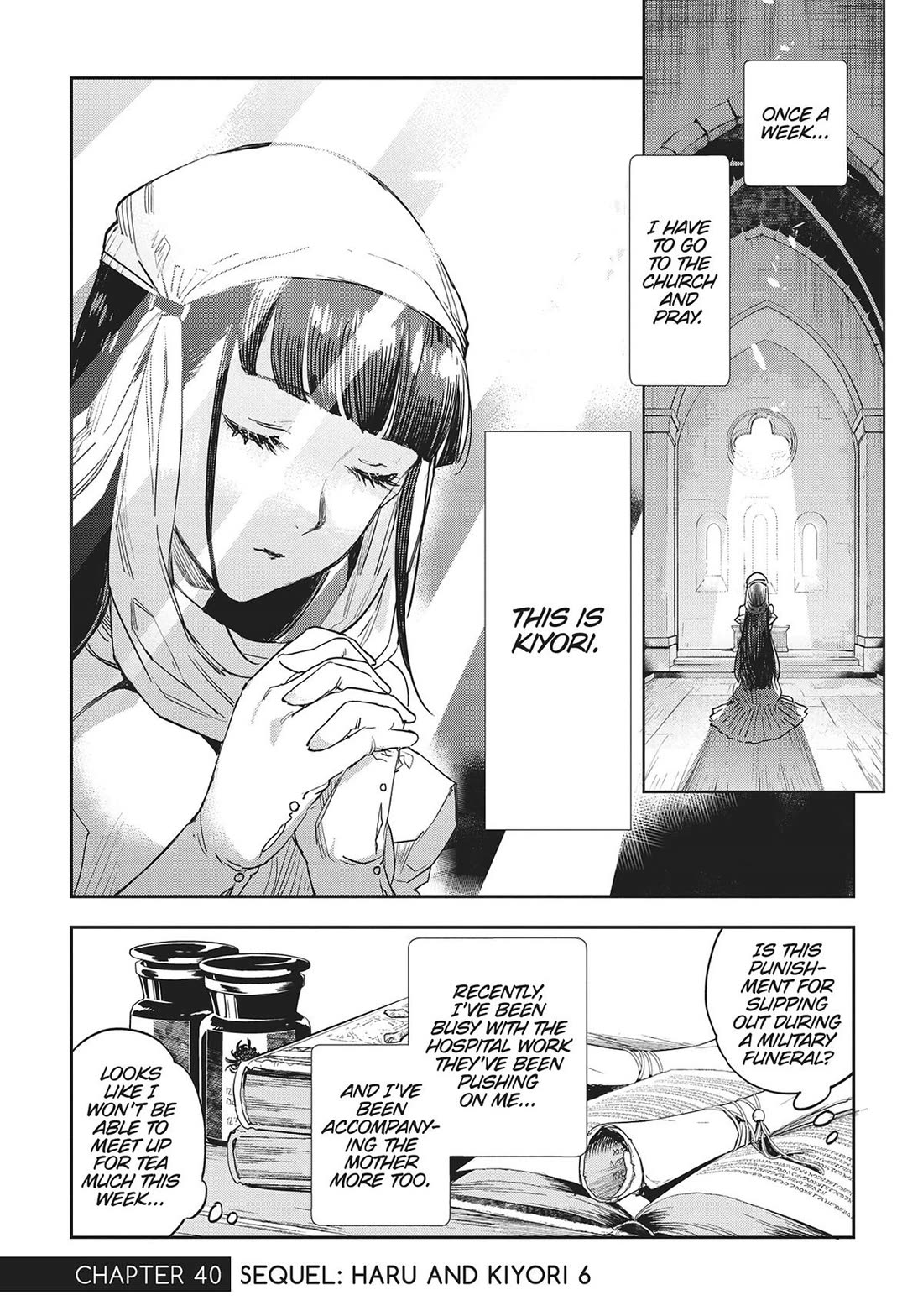 JK Haru is a Sex Worker in Another World chapter 40 page 1